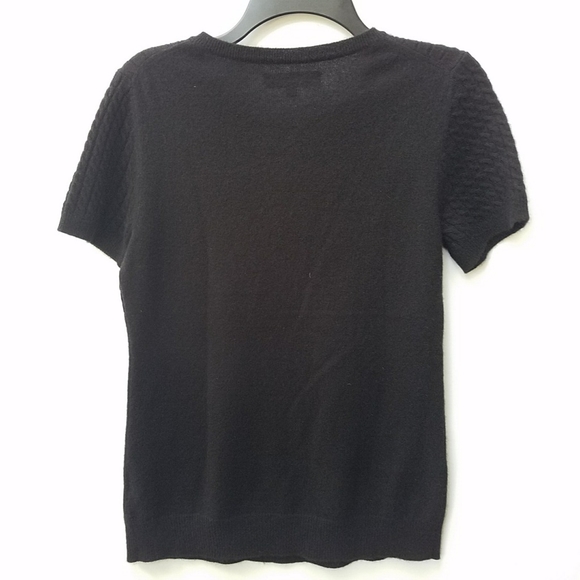 100% Cashmere ALEX MARIE Short Sleeve Size M - EUC - Picture 5 of 7
